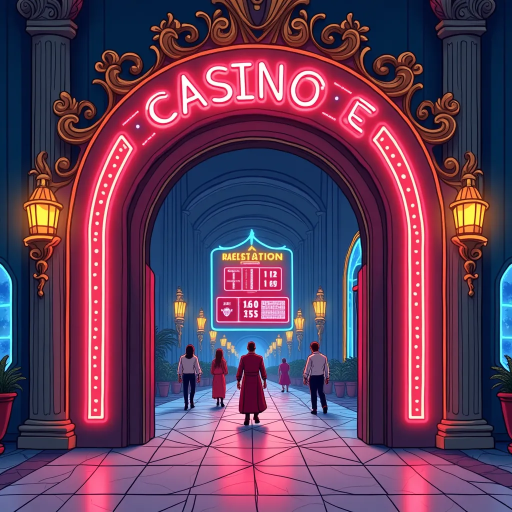 Betmen casino hero AI generated