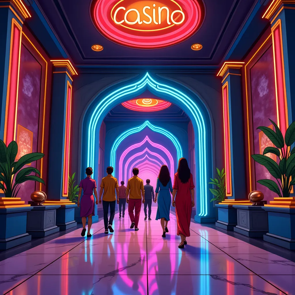 Betmen casino hero AI generated